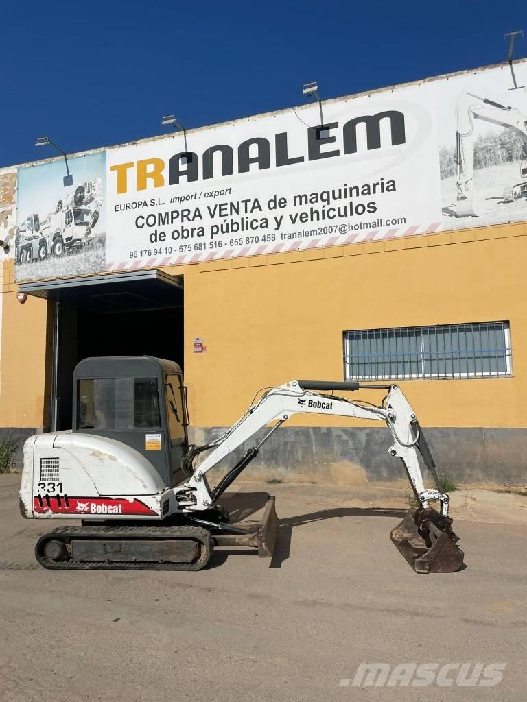 Bobcat 331 Mini excavadoras < 7t