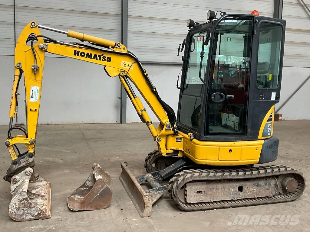 Komatsu PC 26 MR-3 Mini excavadoras < 7t