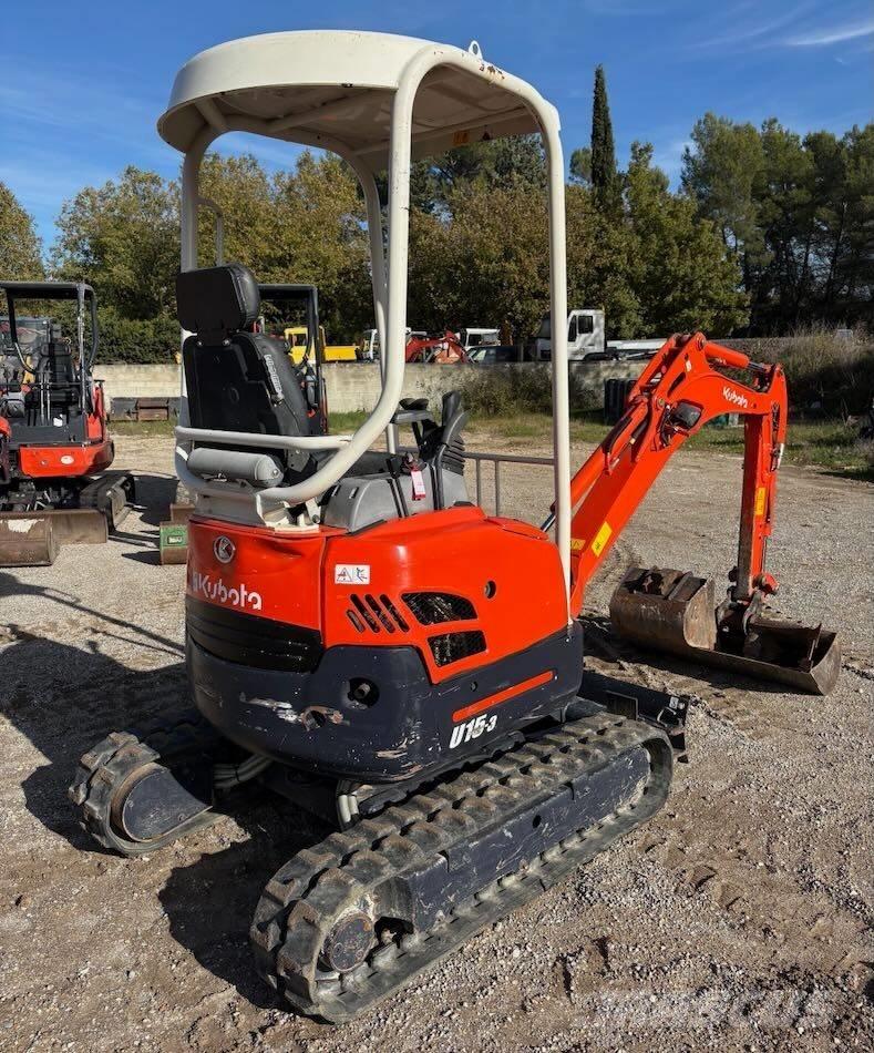 Kubota U 15-3 Mini excavadoras < 7t