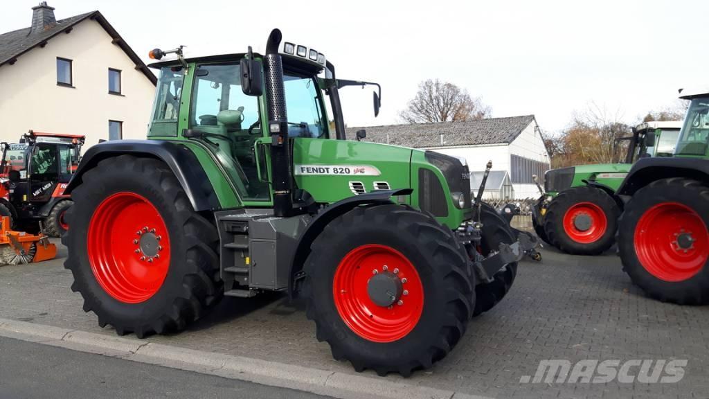 Fendt 820 Vario TMS Tractores
