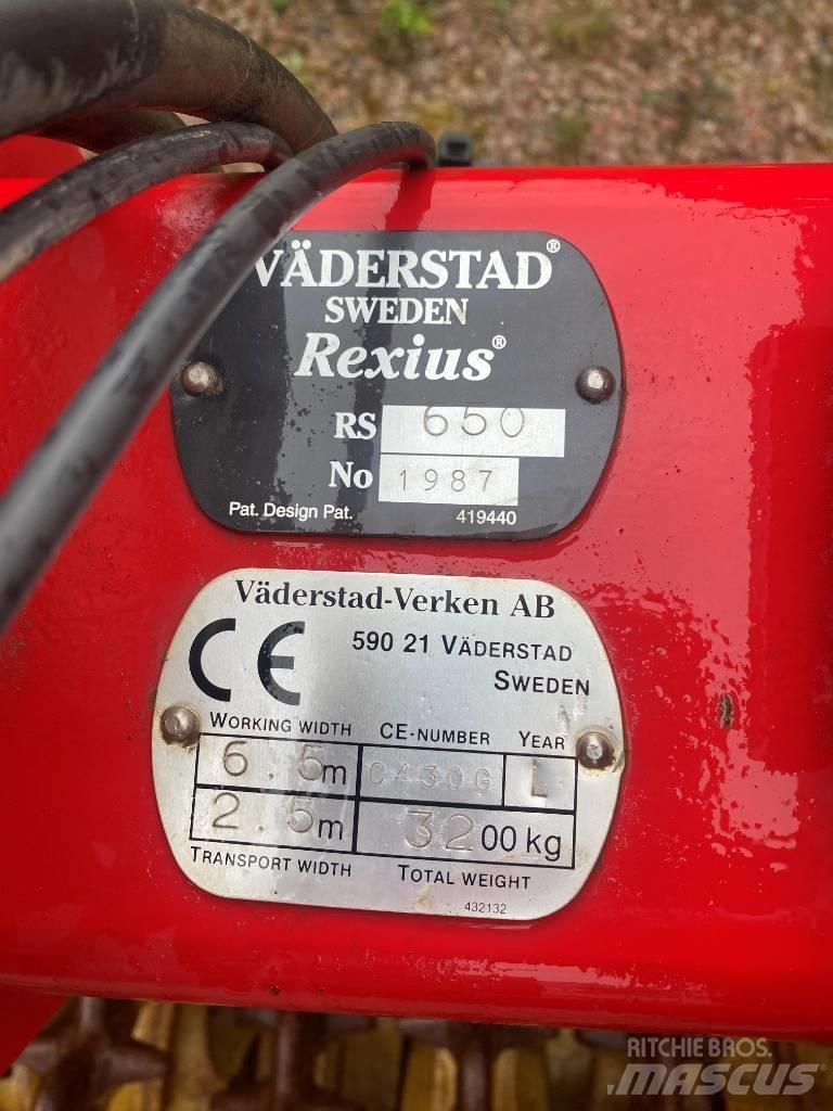 Väderstad Rexius 650 Rodillos