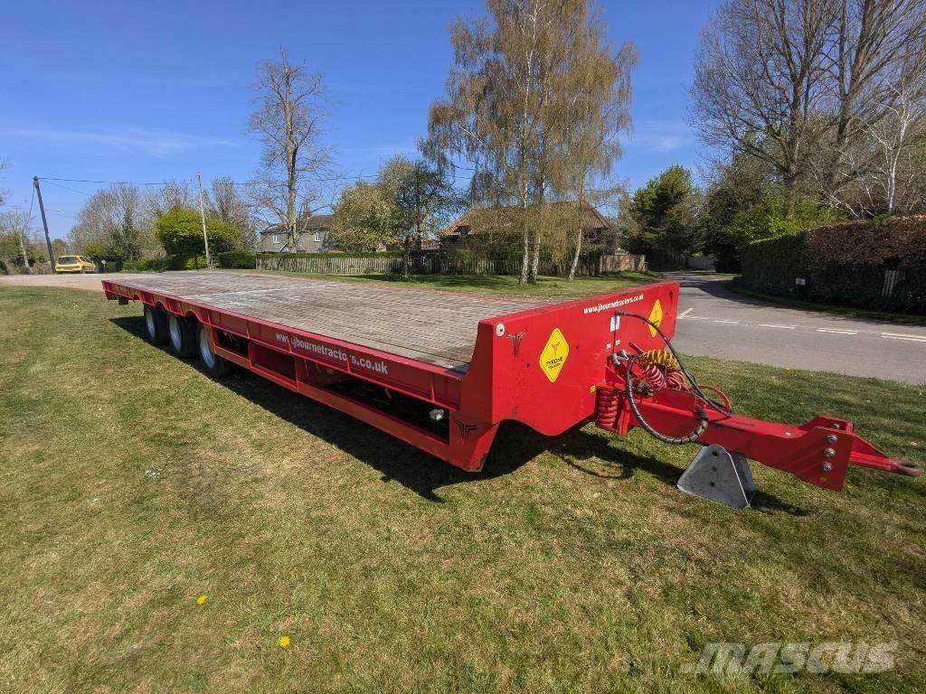 Tyrone 32FT FLATBED Plataforma plana/laterales abatibles