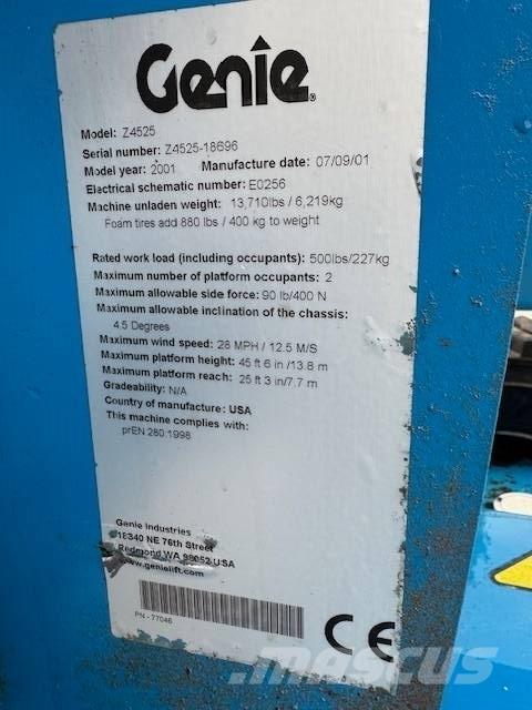 Genie Z 45/25 Plataforma de trabajo articulada