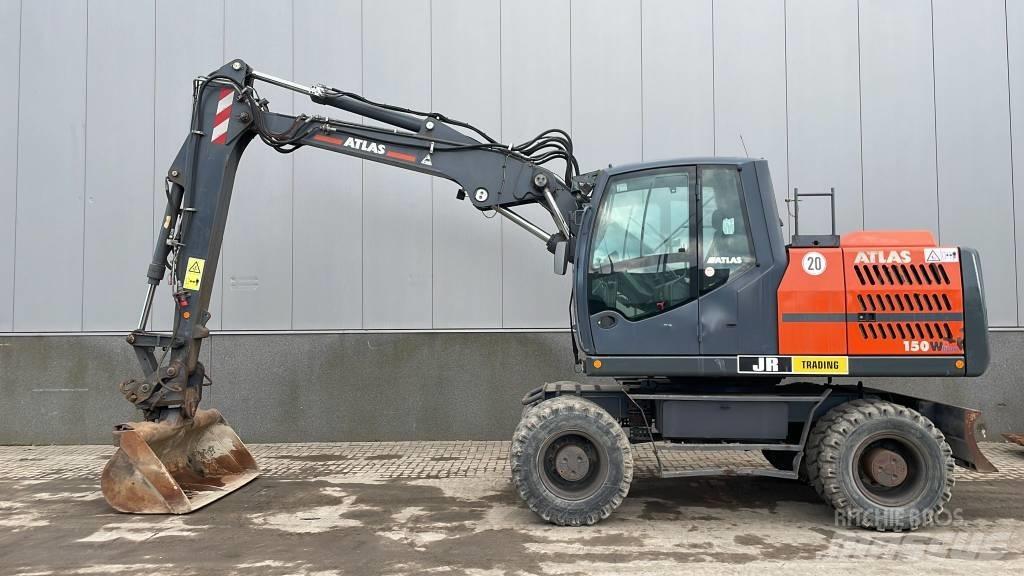 Atlas 150 W Excavadoras de ruedas