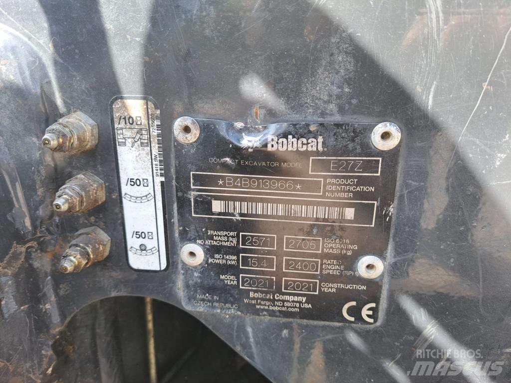 Bobcat E 27 Z Mini excavadoras < 7t
