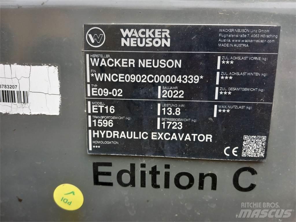 Wacker Neuson ET16 Excavadoras de cadenas