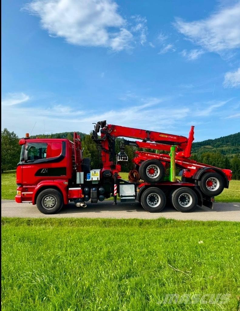 Scania R580 V8 6x4 Transporte de madera