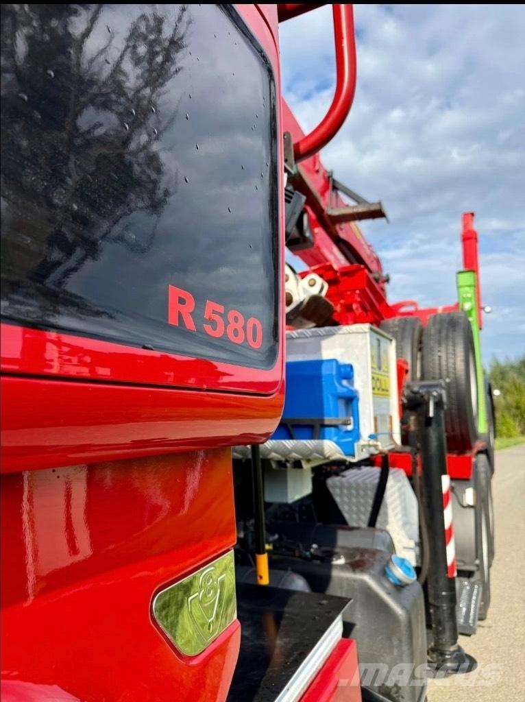 Scania R580 V8 6x4 Transporte de madera