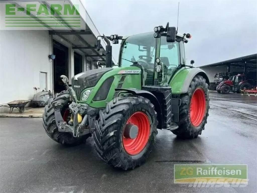 Fendt 724 scr Tractores