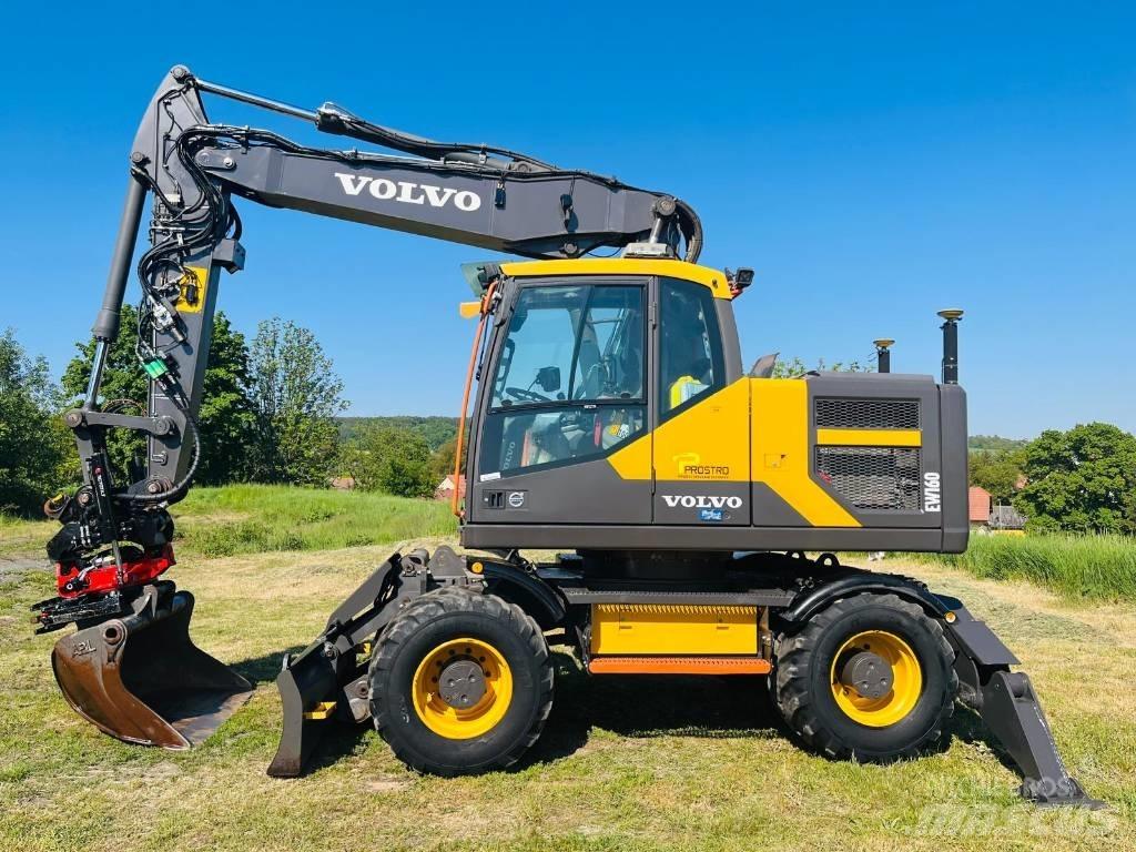 Volvo EW 160 E Excavadoras de ruedas