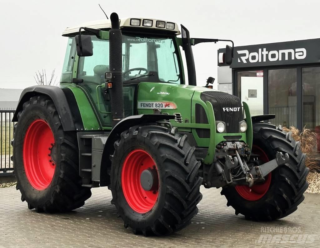 Fendt 820 Vario TMS Tractores