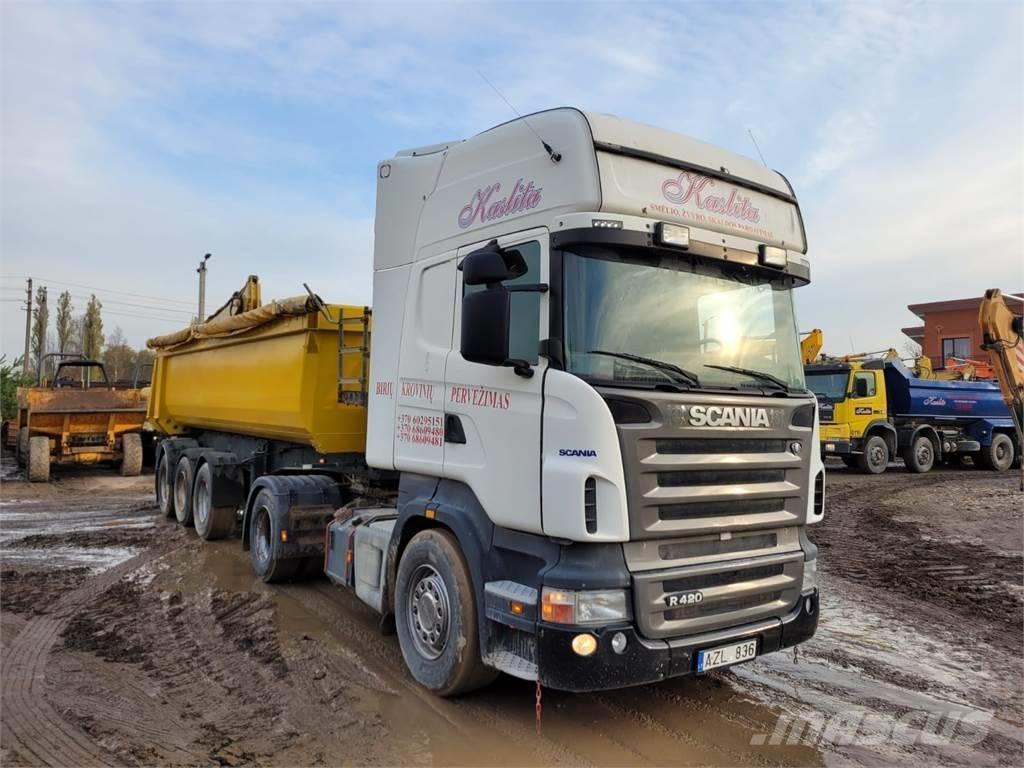 Scania R 420 Cabezas tractoras
