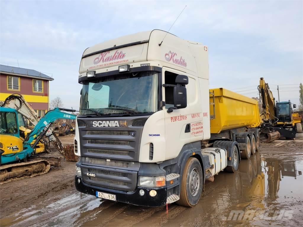 Scania R 420 Cabezas tractoras