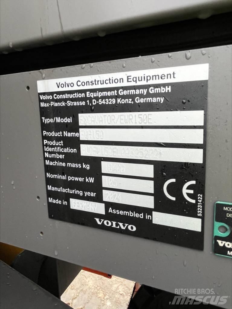 Volvo EWR 150 E Excavadoras de ruedas