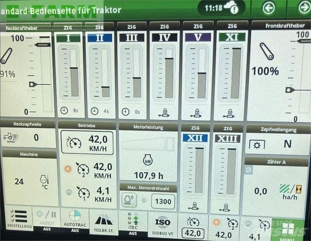 John Deere 6r 250 Tractores