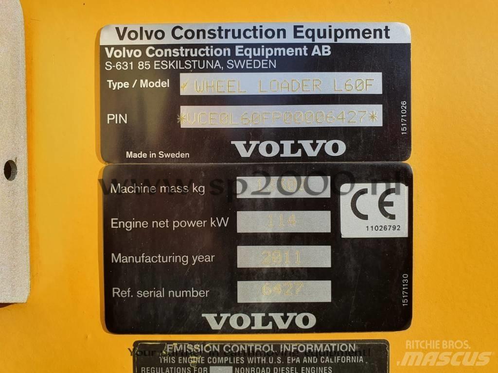 Volvo L 60 F Cargadoras sobre ruedas
