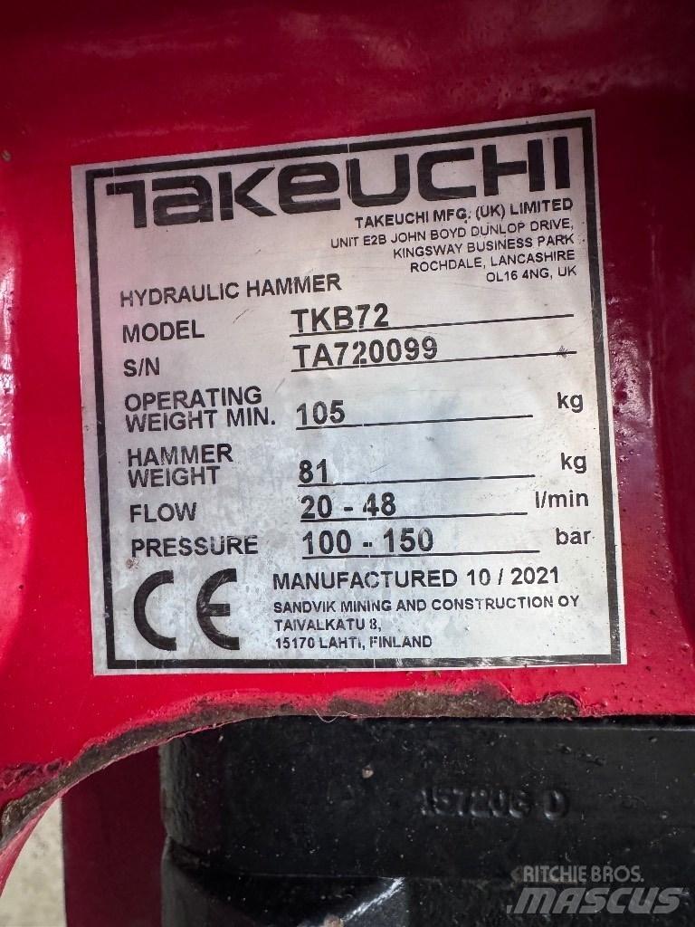 Takeuchi TB 219 Mini excavadoras < 7t