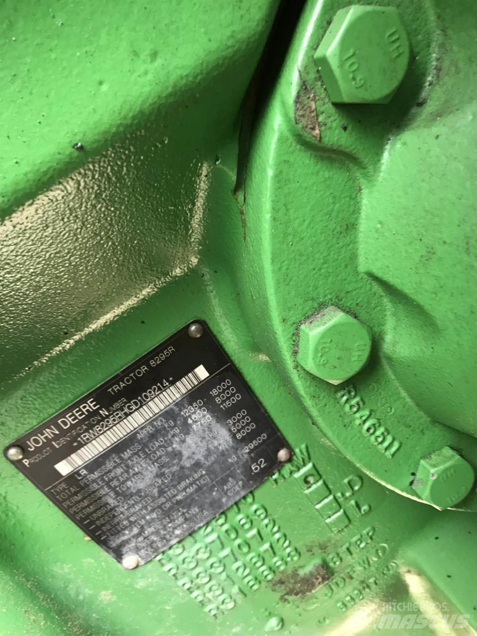 John Deere 8295R Tractores