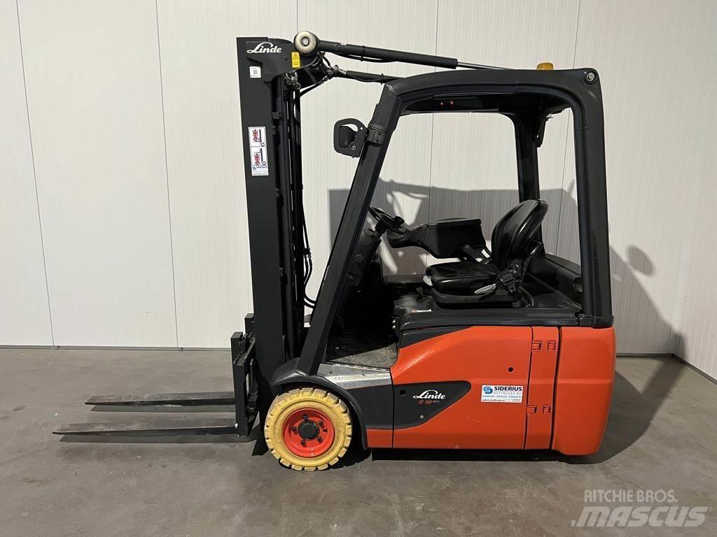 Linde E18-02 Carretillas de horquilla eléctrica