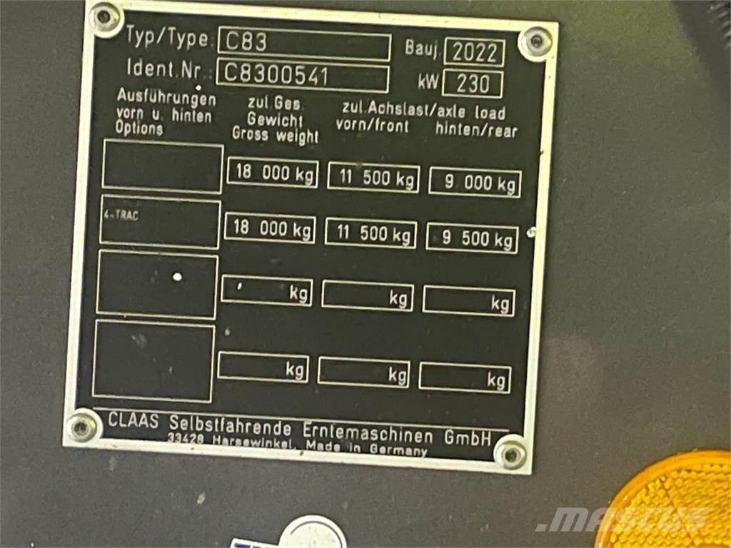 CLAAS Lexion 760 Cosechadoras combinadas