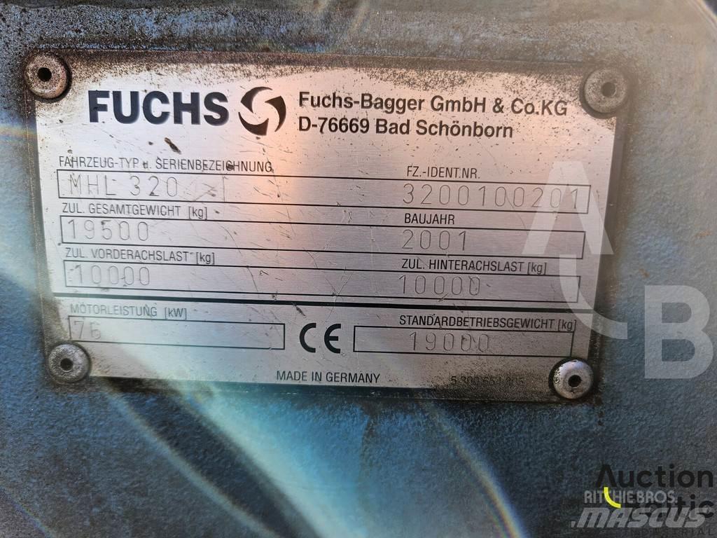 Fuchs MHL 320 Excavadoras de ruedas