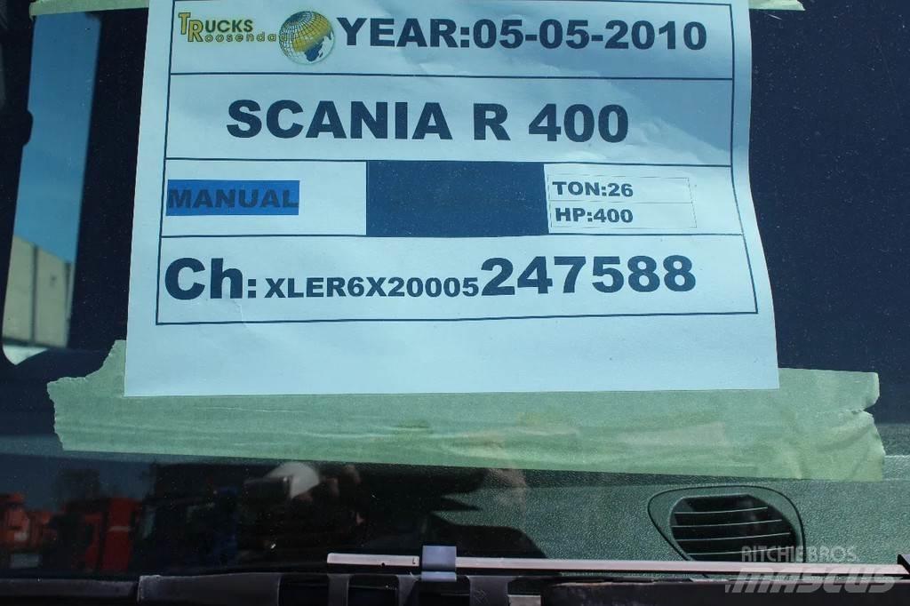 Scania R 400 + 6x2 Cabezas tractoras