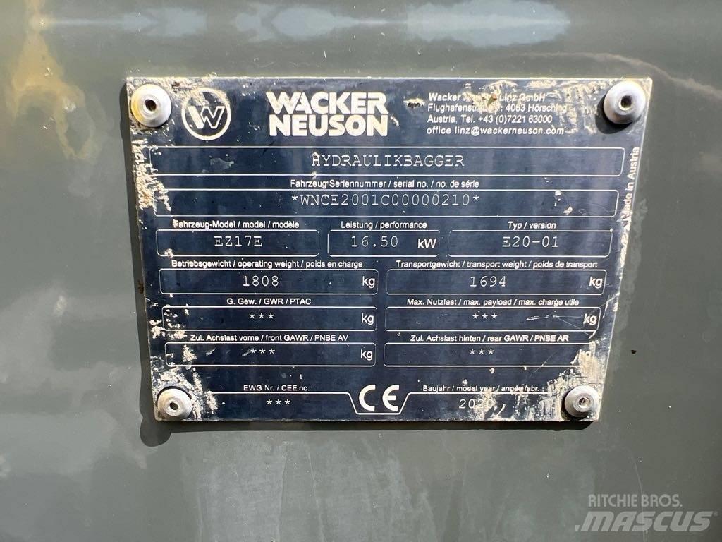 Wacker Neuson EZ17e Excavadoras de cadenas