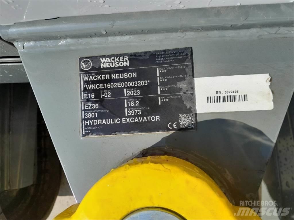 Wacker Neuson EZ36 Mini excavadoras < 7t
