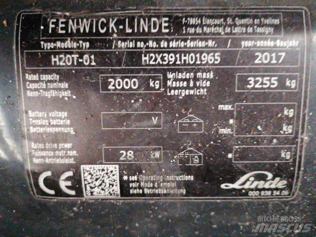 Linde H20T-01 Carretillas LPG