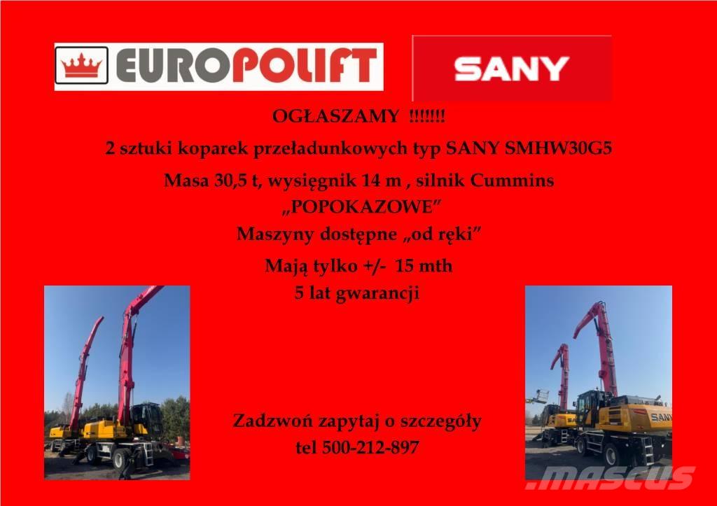 Sany SMHW 30 G5 Excavadoras de manutención