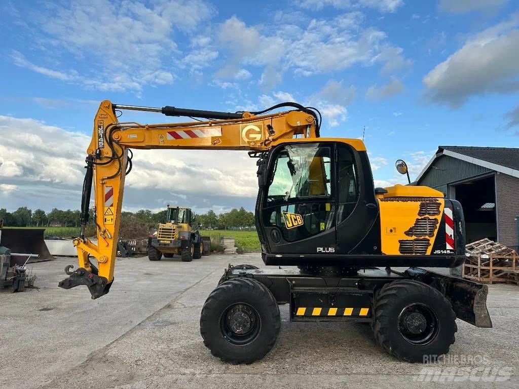 JCB JS145W Excavadoras de ruedas