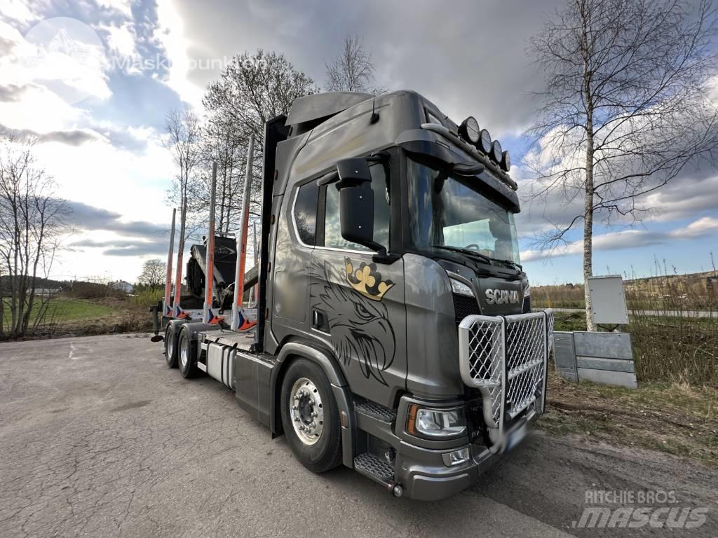 Scania R 730 Transporte de madera