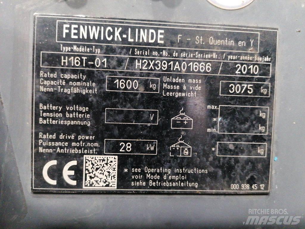 Linde H16T-01 Carretillas LPG