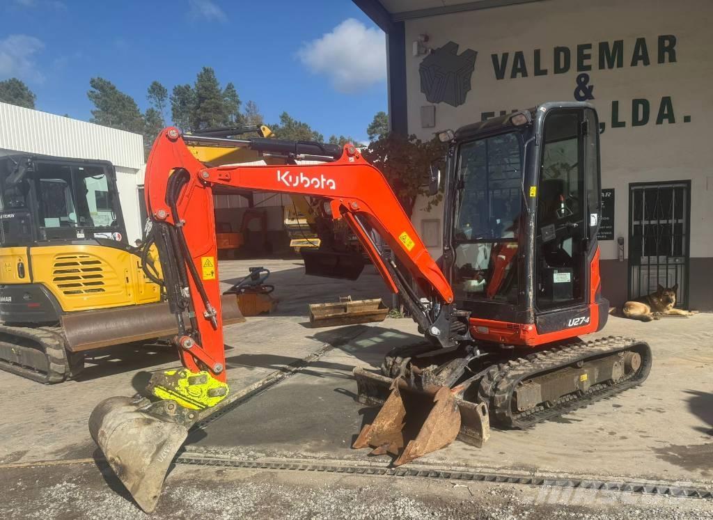 Kubota U 27 Mini excavadoras < 7t