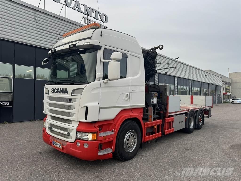 Scania R 500 Camiones caja cerrada