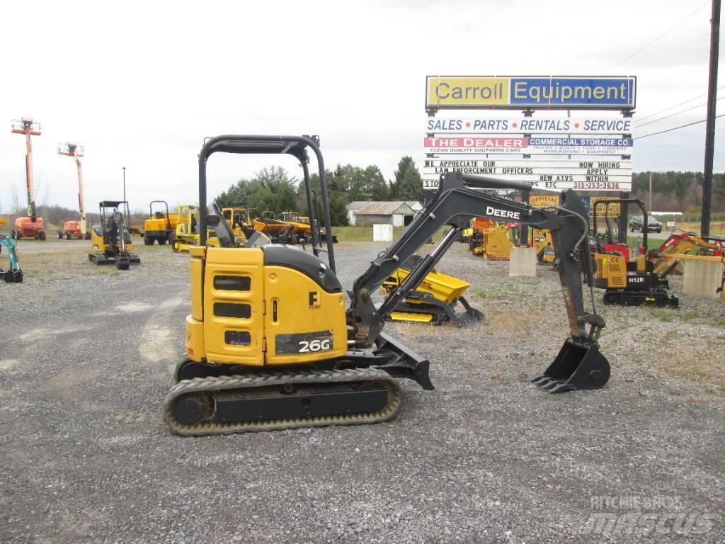 John Deere 26G Mini excavadoras < 7t
