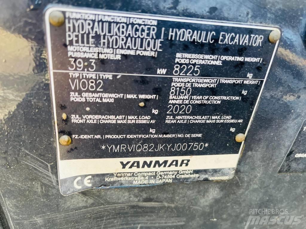 Yanmar Vio 82 Excavadoras 7t - 12t