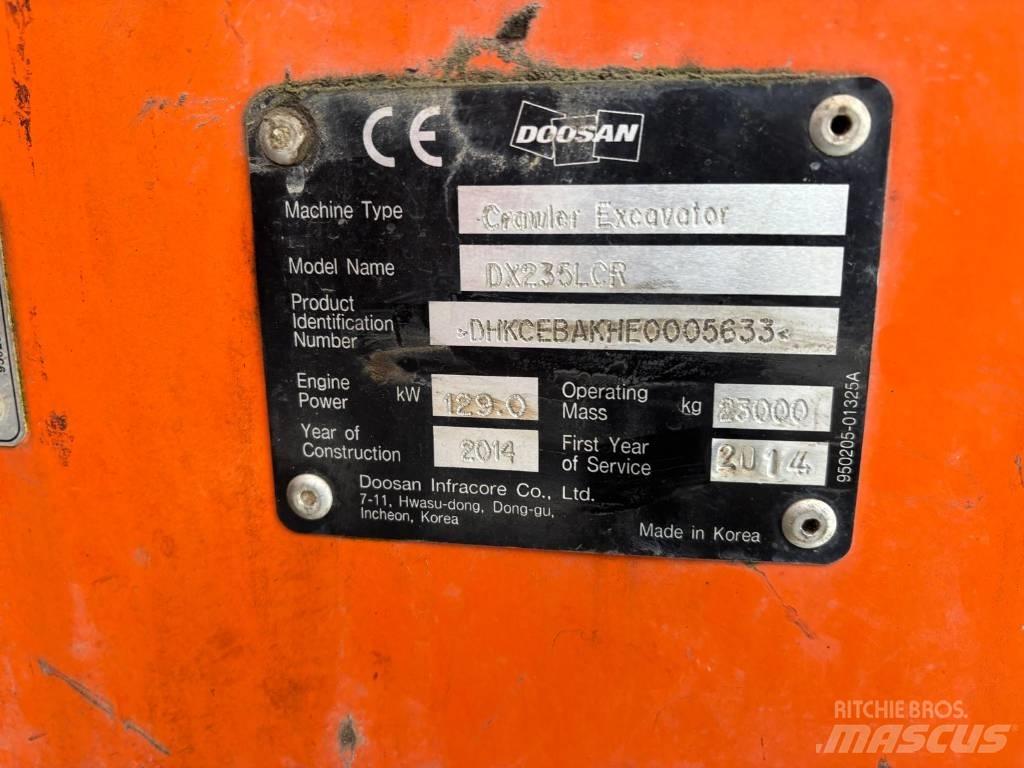 Doosan DX225 LC R Excavadoras de cadenas