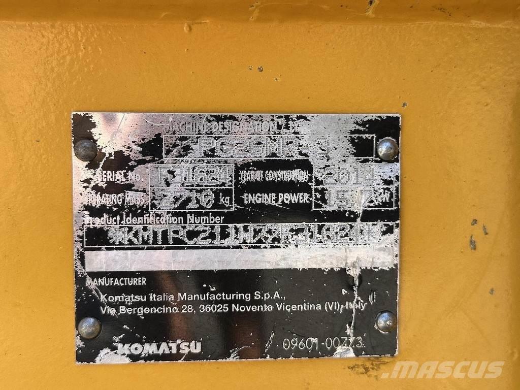 Komatsu PC26MR-3 Mini excavadoras < 7t