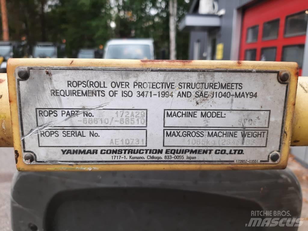 Yanmar SV 08-1 Mini excavadoras < 7t