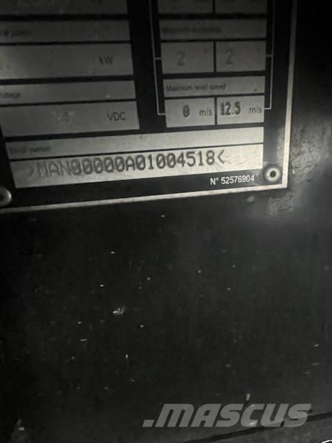 Manitou 100 VJR Ascensores de personal y montacargas de acceso