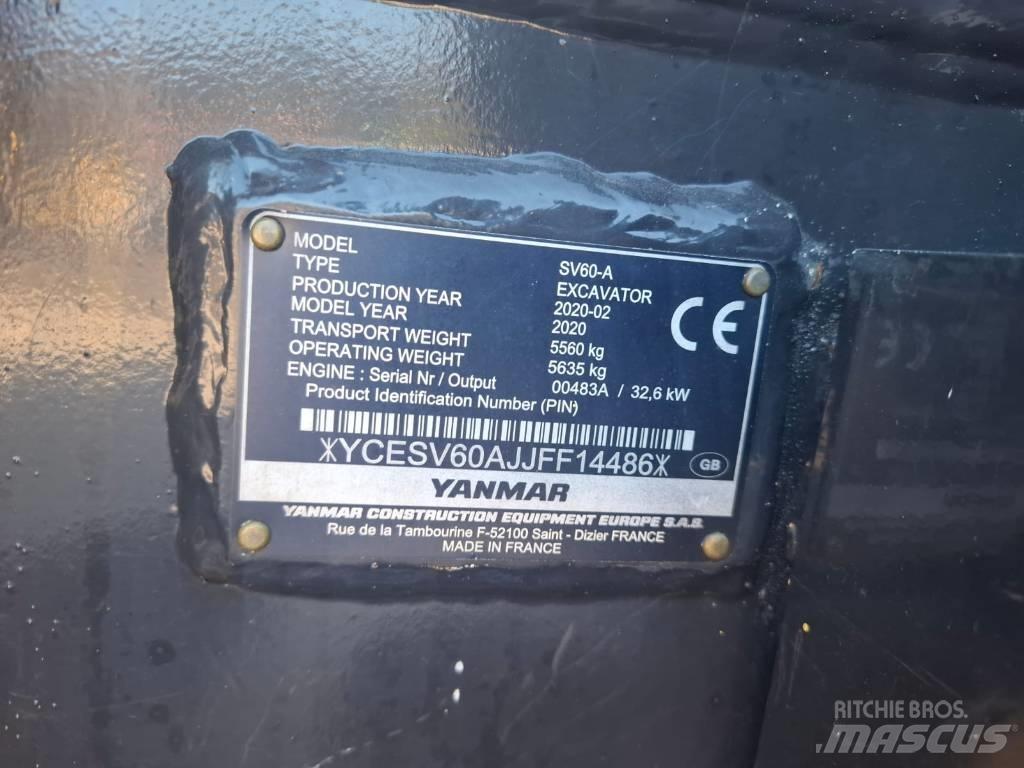 Yanmar SV 60 A Excavadoras 7t - 12t