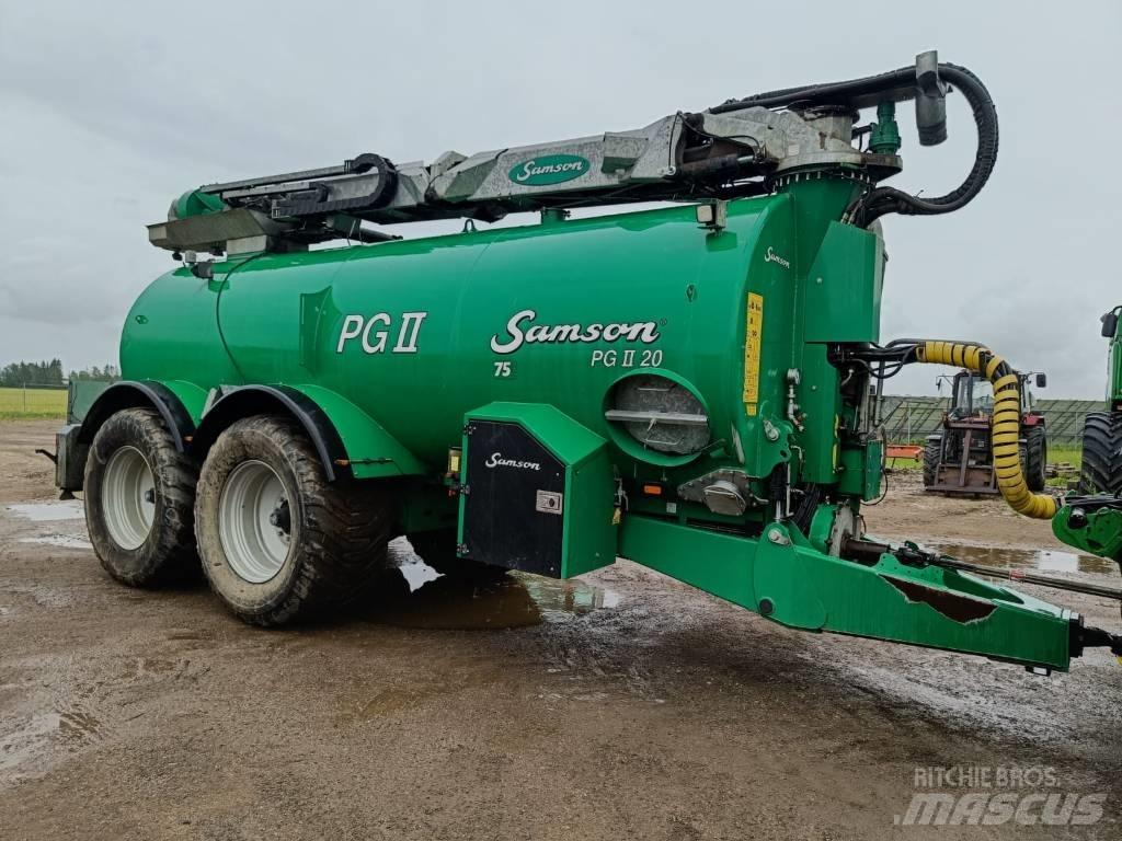 Samson PG II 20 Cisternas o cubas esparcidoras de purín
