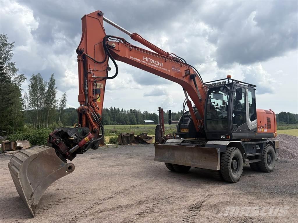 Hitachi ZX170W-3 Excavadoras de ruedas