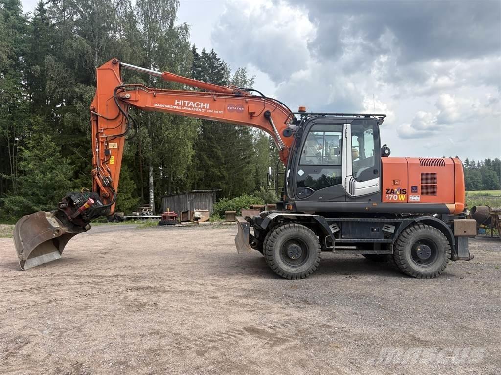 Hitachi ZX170W-3 Excavadoras de ruedas