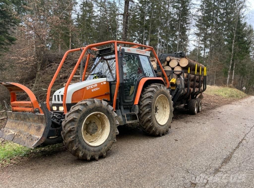 Steyr 9100 Tractores
