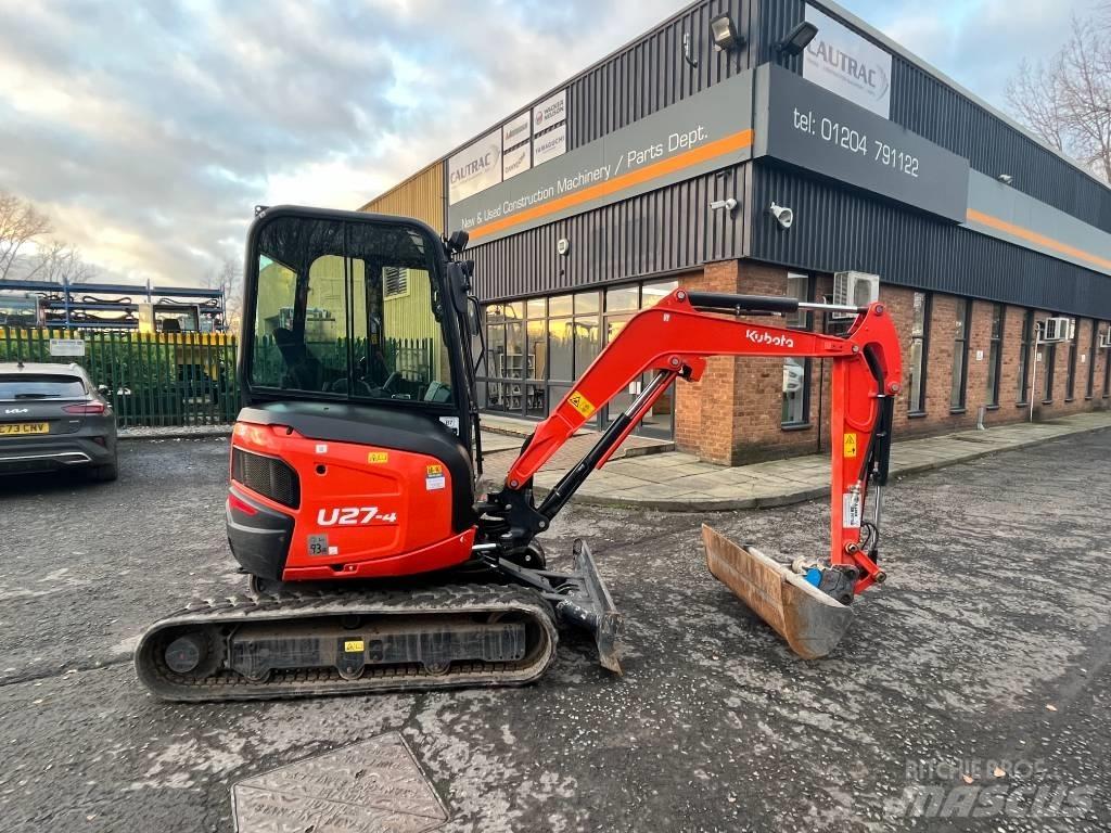 Kubota U 27-4 Excavadoras de cadenas