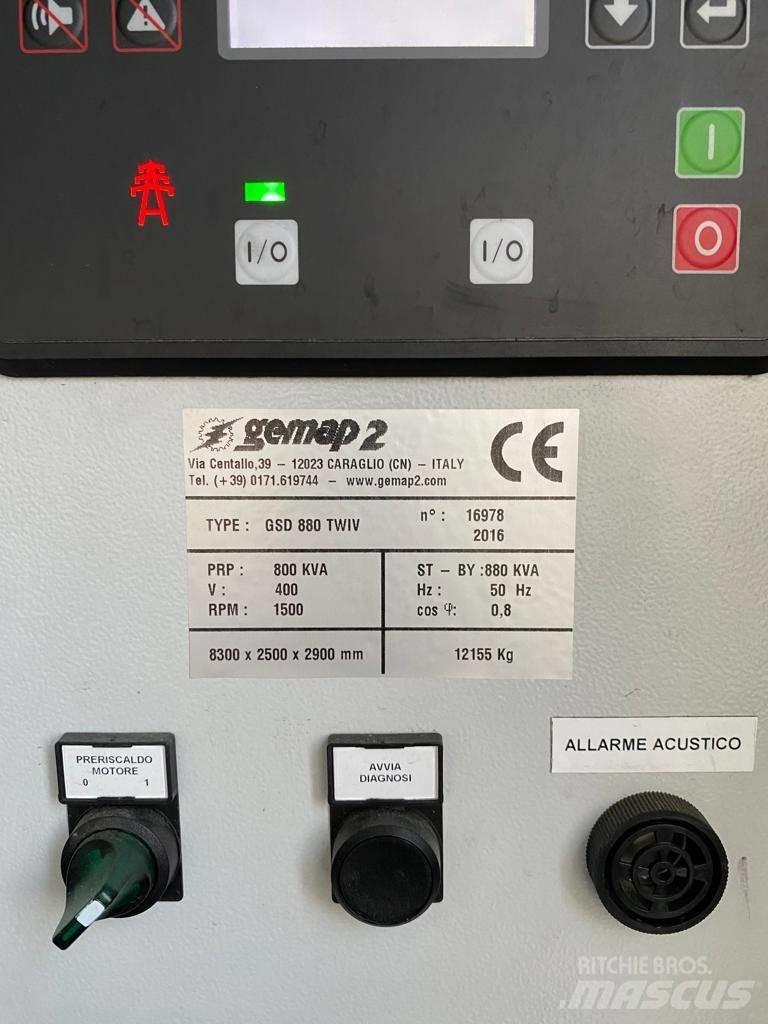  gemap 2 GSD 880 TWIV Generadores diesel