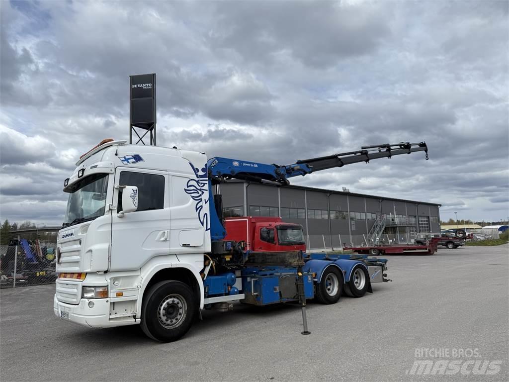 Scania R420 6X2 Camiones grúa