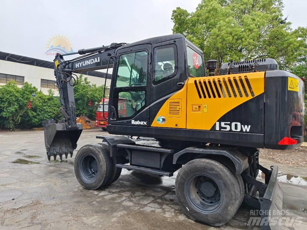 Hyundai R 150 W Excavadoras de ruedas